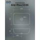 Раковина накладная Gid Mnc333C 54469 под камень глянцевая 46x32.5x13.5