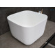 Раковина накладная Gid N9301wg 51234 белая 36x36x25.5