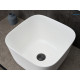 Раковина накладная Gid N9301wg 51234 белая 36x36x25.5