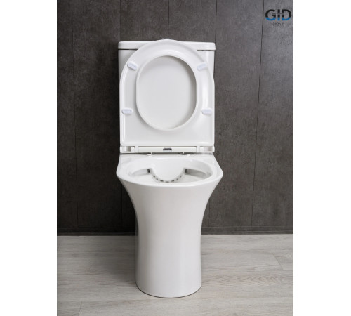 Напольный унитаз Gid Tn2126 62246Y белый 64.5x37.5x83