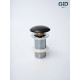 Клапан донный GID без перелива Blm100 74402K черный матовый 7x7x10
