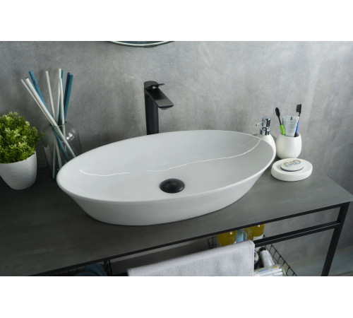 Раковина накладная Gid N9397 51141 белая 61x37x12