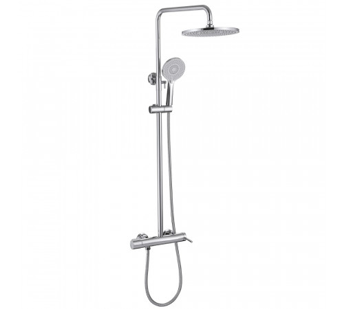 Стойка для душа ABBER Emotion AF8816L с изливом, хром