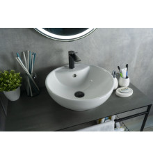 Раковина накладная Gid N9001 51101 белая 45x45x17
