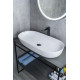 Раковина накладная Gid N9348 51200 белая 81x41x14