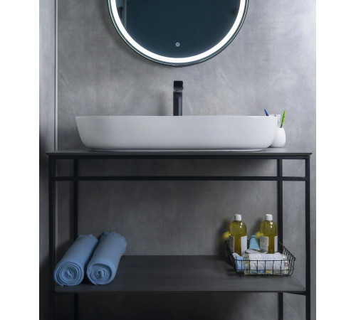 Раковина накладная Gid N9348 51200 белая 81x41x14