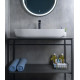 Раковина накладная Gid N9348 51200 белая 81x41x14