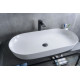 Раковина накладная Gid N9348 51200 белая 81x41x14