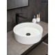Раковина накладная Gid N9423 51143 белая 40x40x12