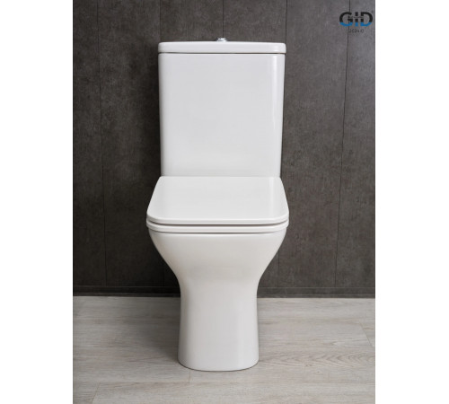 Напольный унитаз Gid Tn2125 62245Y белый 64.5x37x83