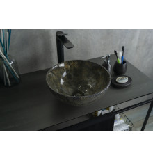 Раковина накладная Gid Mnc486 54434 под камень глянцевая 32x32x14