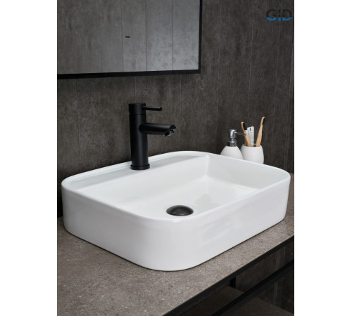 Раковина накладная Gid N9550 51229 белая 50x40x11