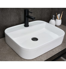 Раковина накладная Gid N9550 51229 белая 50x40x11