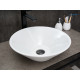 Раковина накладная Gid N9102 51210 белая 42x42x15