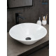 Раковина накладная Gid N9102 51210 белая 42x42x15