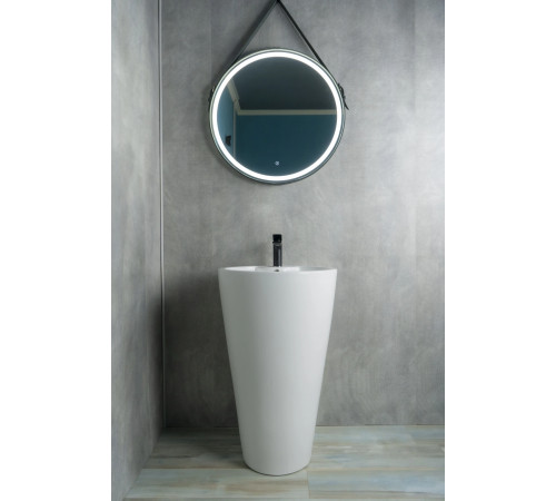 Раковина напольная Gid Nb136 81105 белая 50x53x80