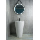 Раковина напольная Gid Nb136 81105 белая 50x53x80
