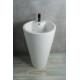 Раковина напольная Gid Nb136 81105 белая 50x53x80