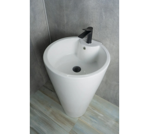 Раковина напольная Gid Nb136 81105 белая 50x53x80
