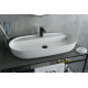 Раковина накладная Gid N9347 51190 белая 81x41x14
