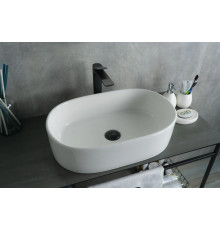 Раковина накладная Gid N9025 51111 белая 56x35x14