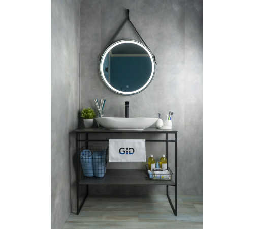 Раковина накладная Gid N9175 51128 белая 66.5x41x12