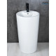 Раковина напольная Gid Nb135 81102 белая 46x46x86