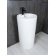 Раковина напольная Gid Nb135 81102 белая 46x46x86