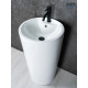 Раковина напольная Gid Nb135 81102 белая 46x46x86