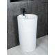 Раковина напольная Gid Nb135 81102 белая 46x46x86