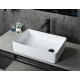 Раковина накладная Gid N1205 51240 белая 50.5x34.5x12.5