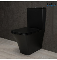 Напольный унитаз Gid Tn2184Bm 62252Y черный матовый 62.5x37x83