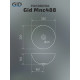 Раковина накладная Gid Mnc488 54436 под камень глянцевая 32x32x14
