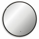 Заркало для ванной Abber Mond AG6204SCB-0.77 с подсветкой, бесконтактный выключатель, диммер, черный
