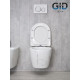 Подвесной унитаз GID Ws2198 (СС) 62228Y под камень глянцевый 49x36x35.5