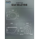 Подвесной унитаз GID Ws2198 (СС) 62228Y под камень глянцевый 49x36x35.5