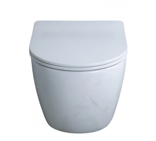 Подвесной унитаз GID Ws2198 (СС) 62228Y под камень глянцевый 49x36x35.5