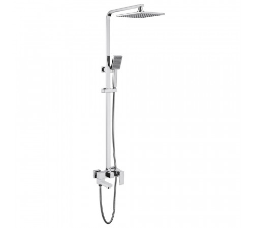 Стойка для душа ABBER Daheim AF8216L с изливом, хром