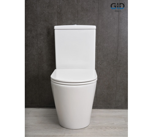 Напольный унитаз Gid Tn2189 62247Y белый 64x37x82