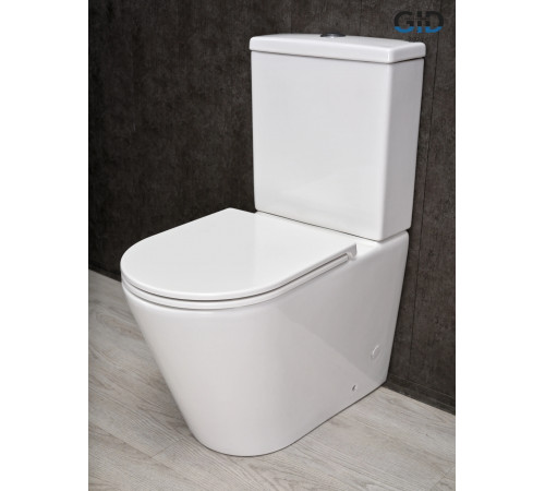 Напольный унитаз Gid Tn2189 62247Y белый 64x37x82
