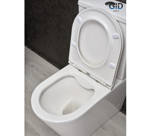 Напольный унитаз Gid Tn2189 62247Y белый 64x37x82