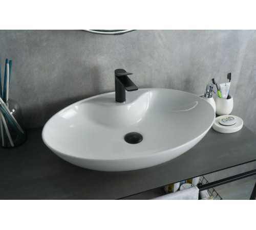 Раковина накладная Gid N9438 51151 белая 65x43x12