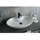 Раковина накладная Gid N9438 51151 белая 65x43x12