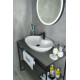 Раковина накладная Gid N9438 51151 белая 65x43x12