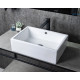 Раковина накладная Gid N9129 51125 белая 51x38x15