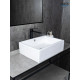 Раковина накладная Gid N9129 51125 белая 51x38x15