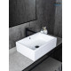 Раковина накладная Gid N9129 51125 белая 51x38x15