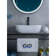 Раковина накладная Gid D1333 51183 белая 46x32.5x13.5