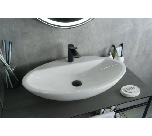 Раковина накладная Gid N9435 51149 белая 73x41.5x13.5