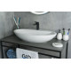 Раковина накладная Gid N9435 51149 белая 73x41.5x13.5